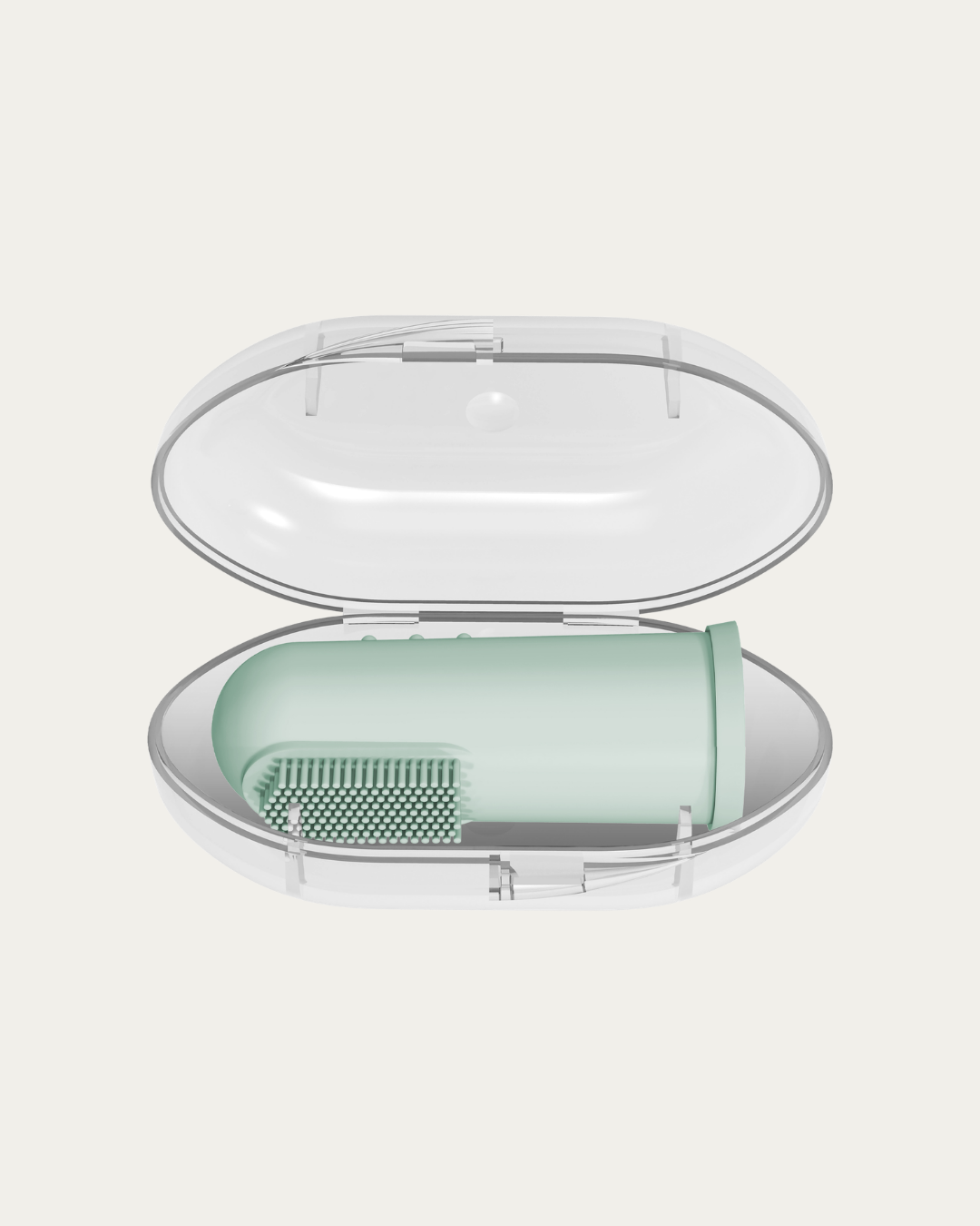 Naprstna zobna ščetka, zelena