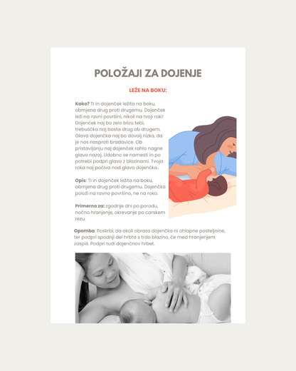 Dojenje brez dvomov, e-priročnik