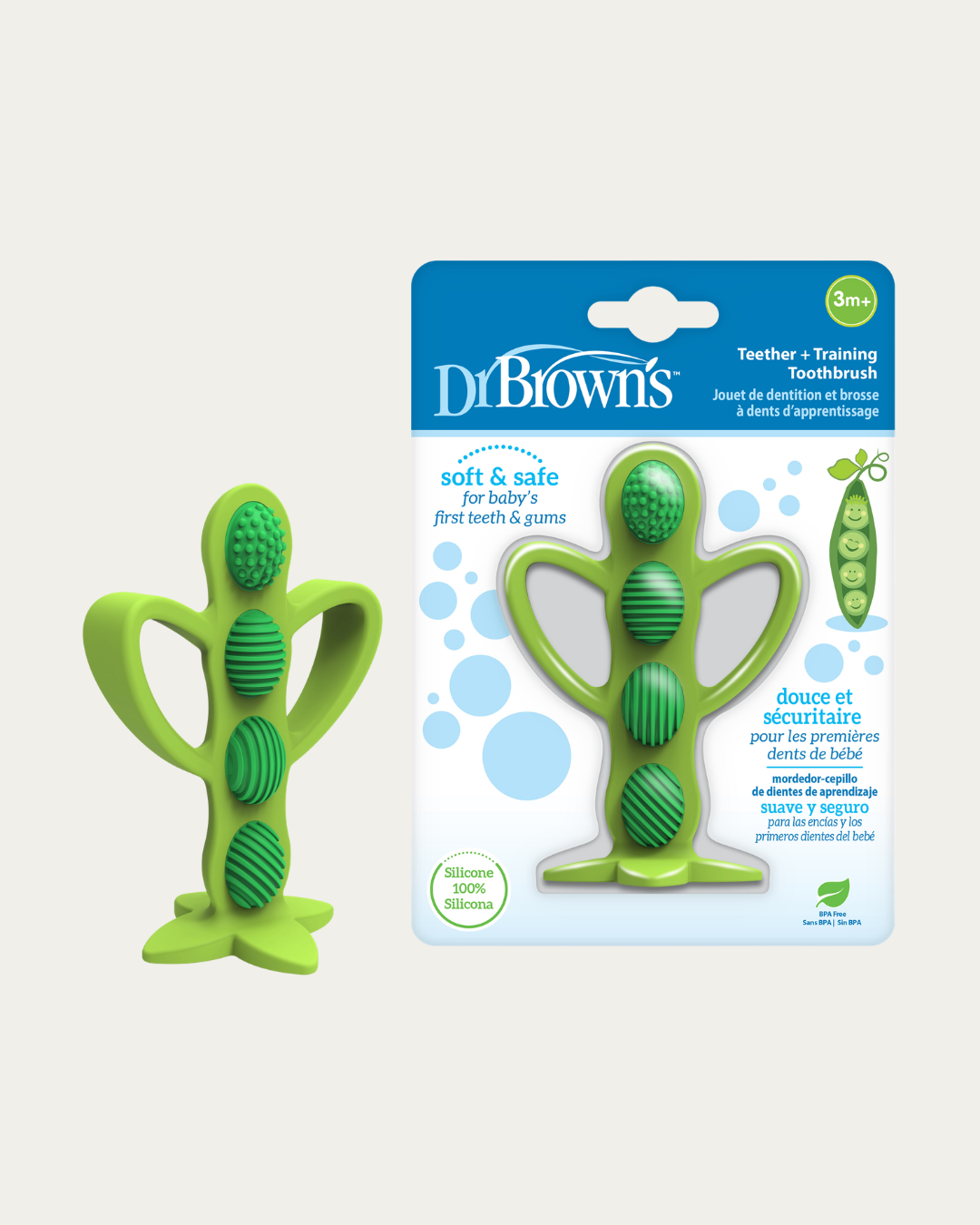 Grizalo in prva zobna ščetka GRAH