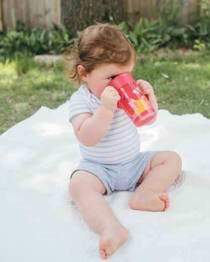 Lonček Cheers 360° z ročaji 300 ml - več barv