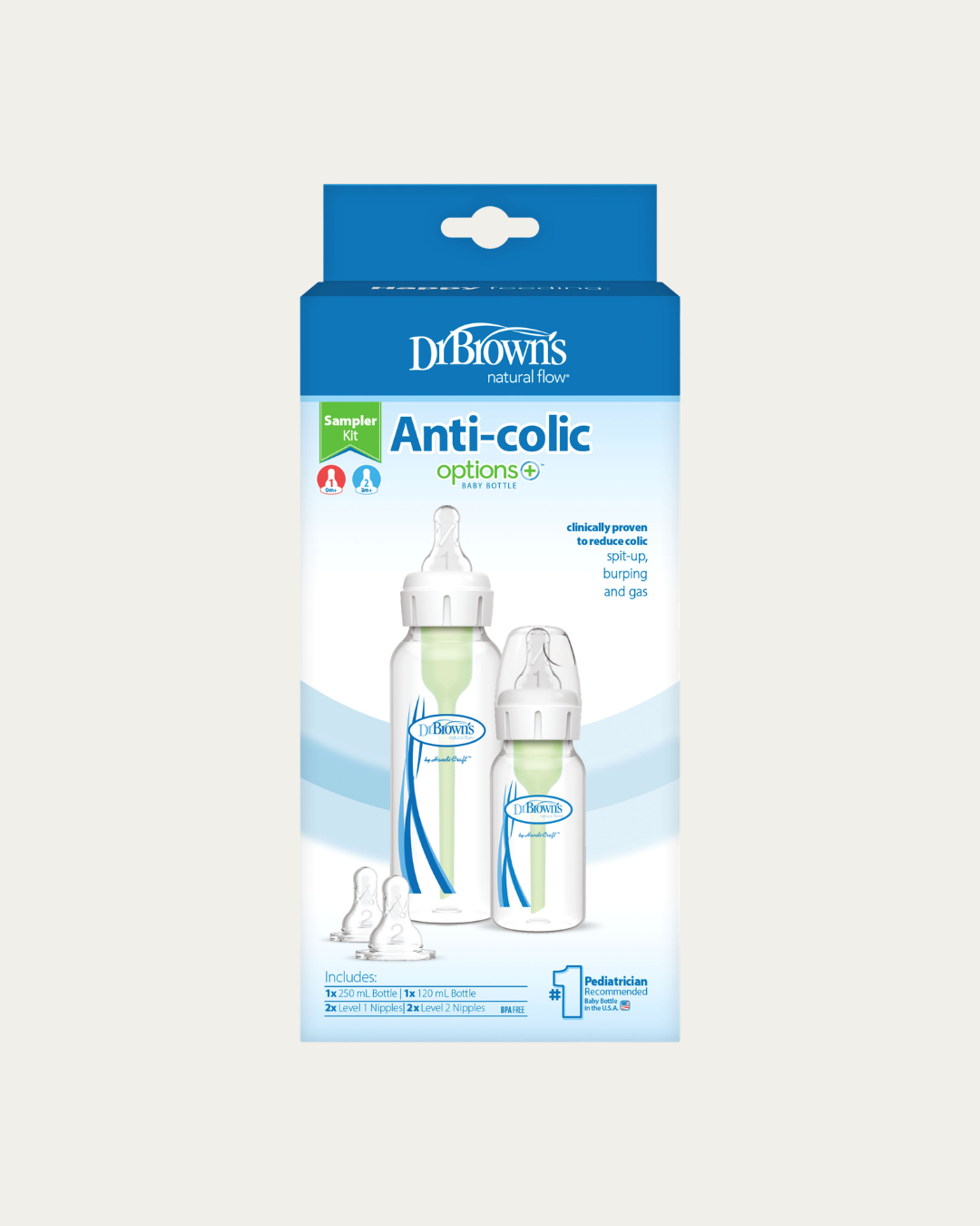 Komplet ozkovratni plastični