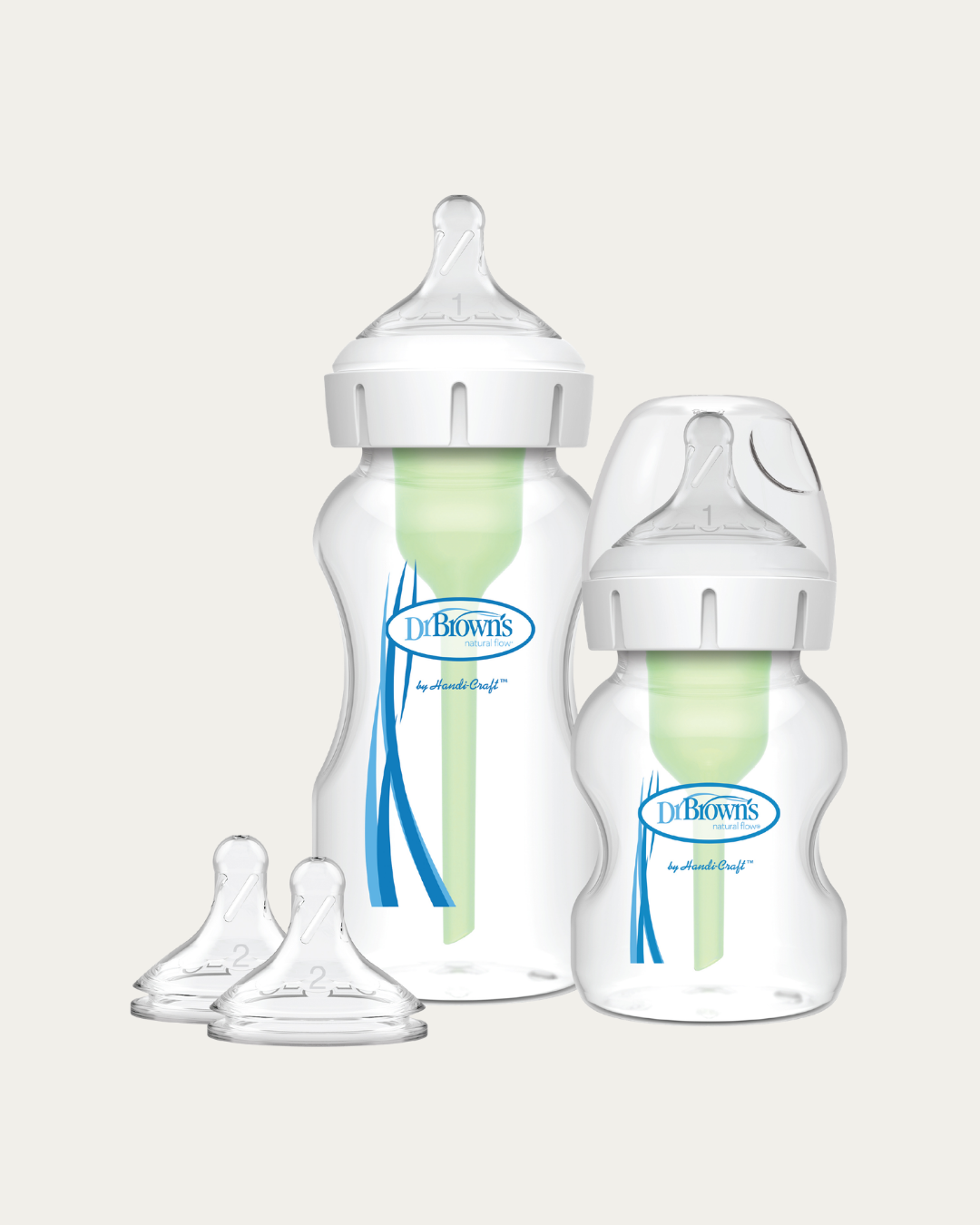 Komplet širokovratni plastični