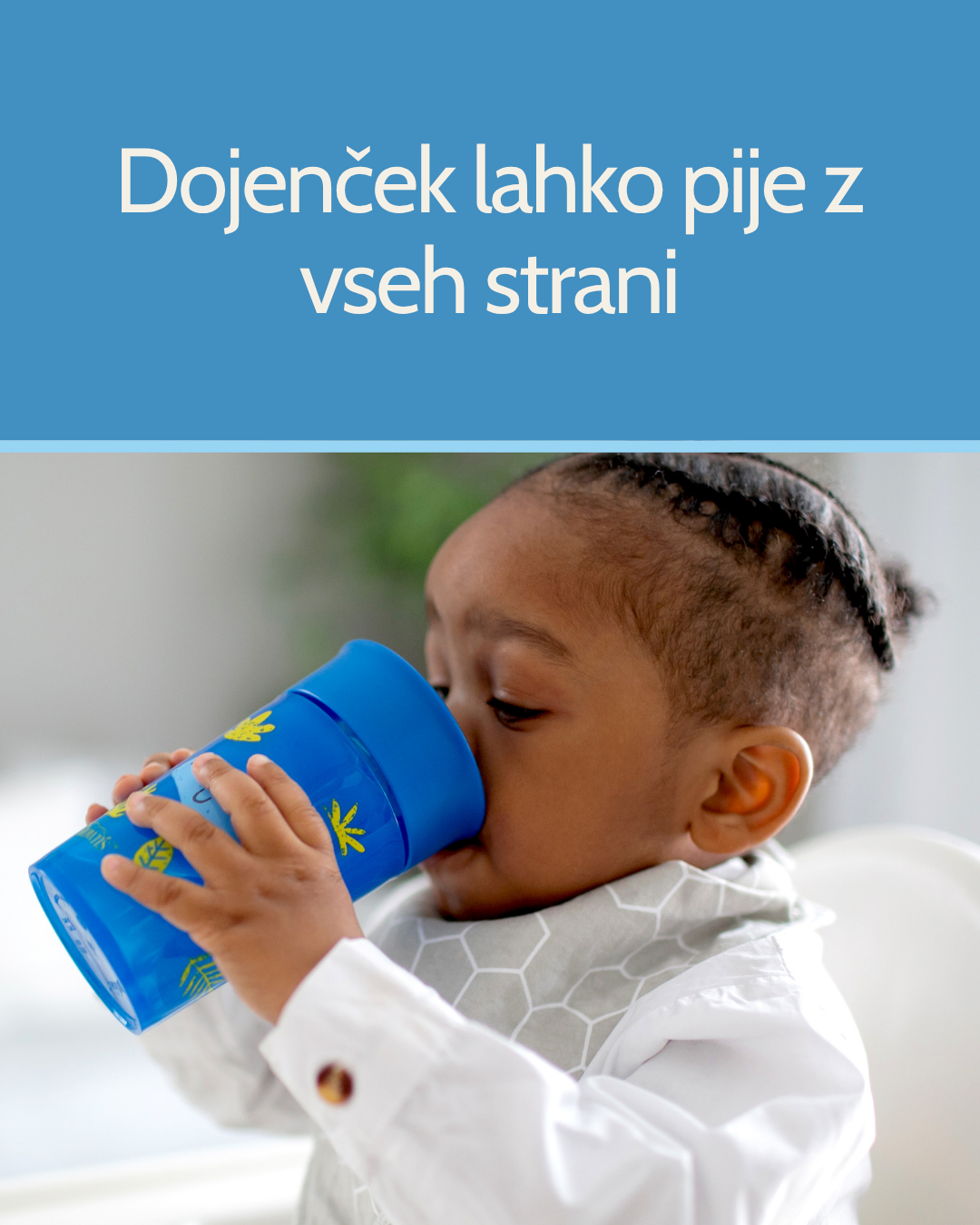 Lonček Cheers 360° brez ročajev 300 ml - več barv