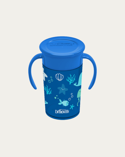 Lonček Cheers 360° z ročaji 300 ml - več barv