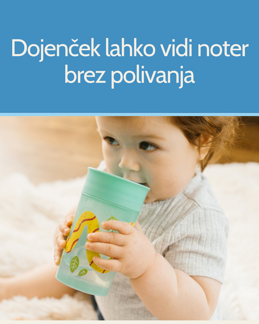 Lonček Cheers 360° brez ročajev 300 ml - več barv