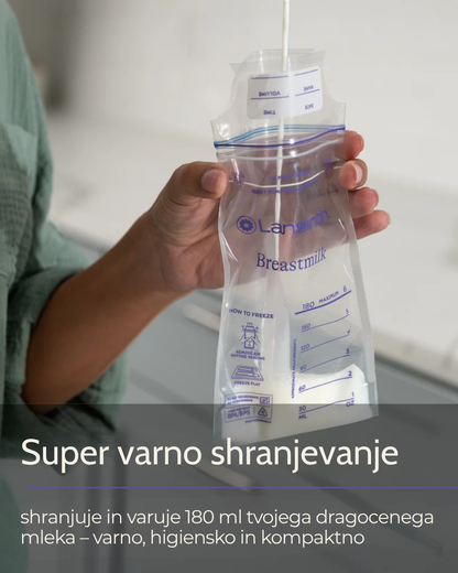 Vrečke za shranjevanje mleka, 25 kom