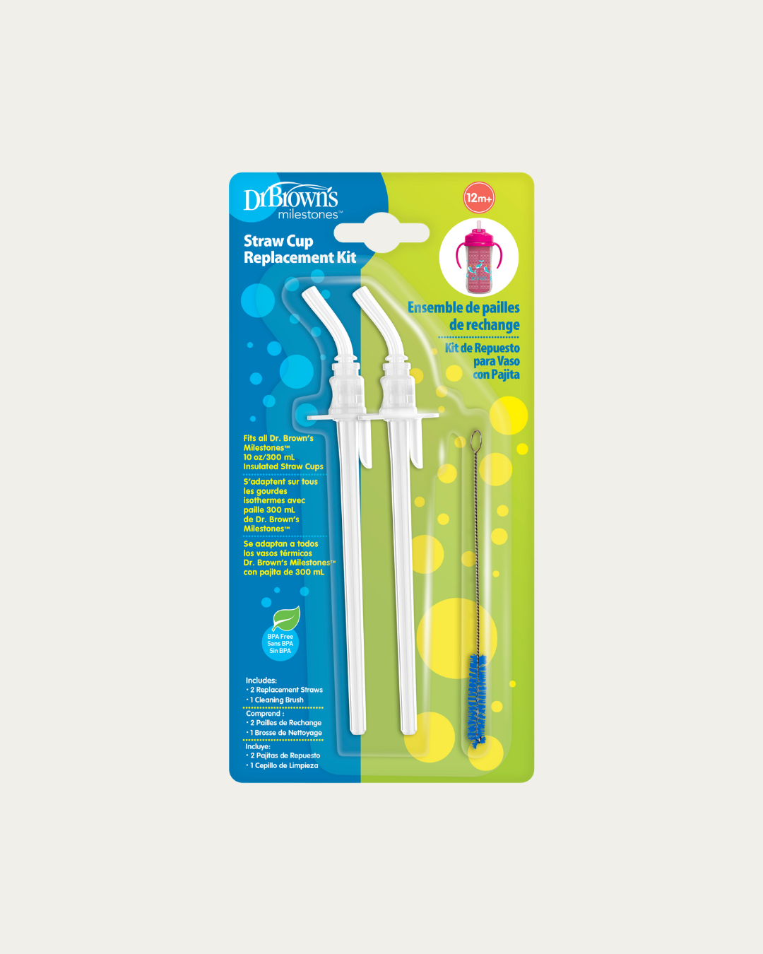 Nadomestna slamica za Izoliran lonček s slamico