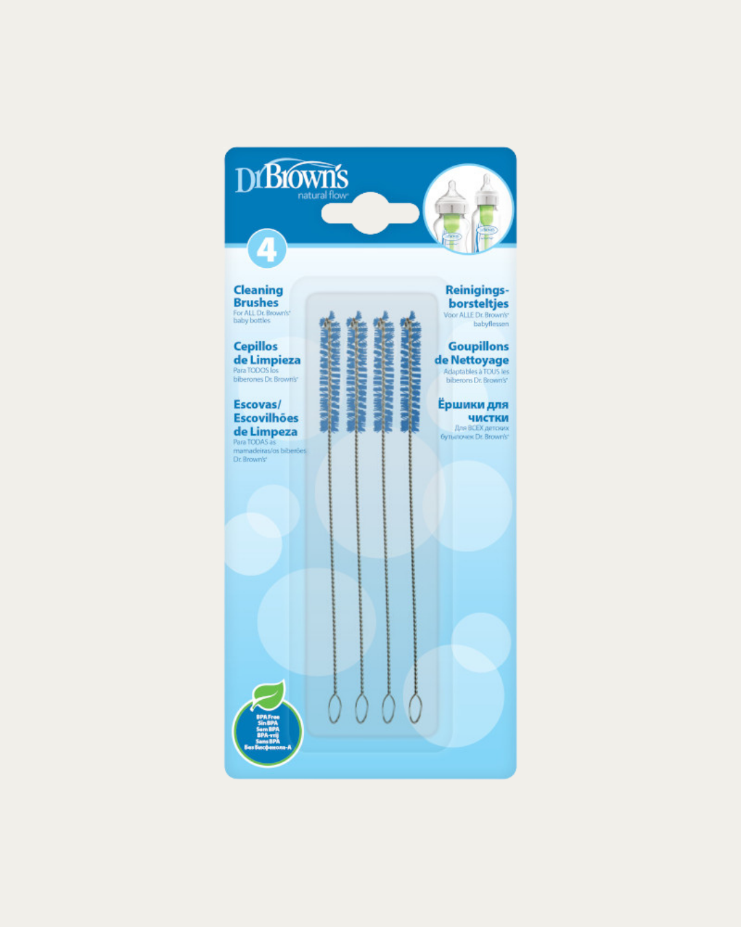 Mini krtačke za čiščenje, 4 kom