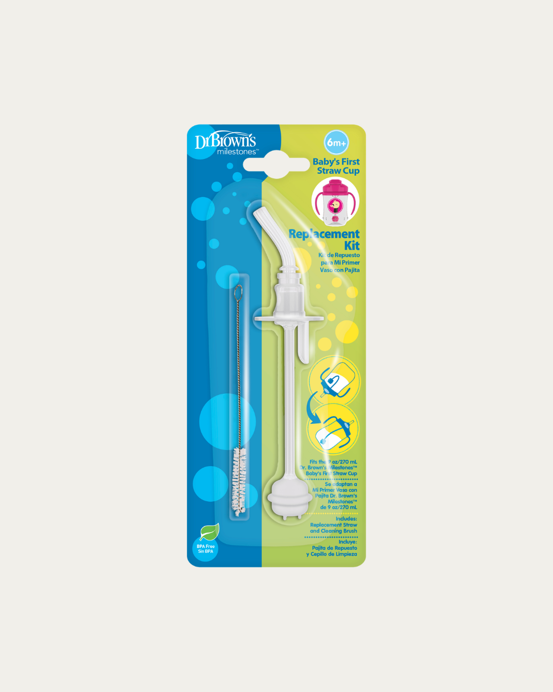 Nadomestni deli za Prvi lonček s slamico