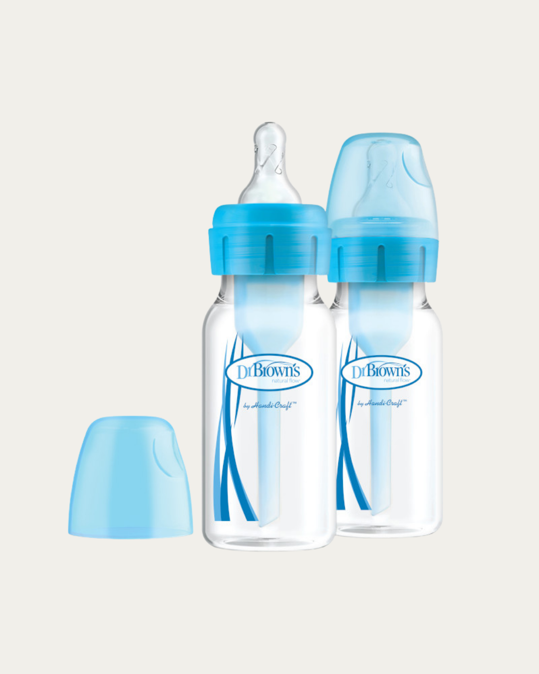 Plastična ozkovratna steklenička 120 ml, 2 kom