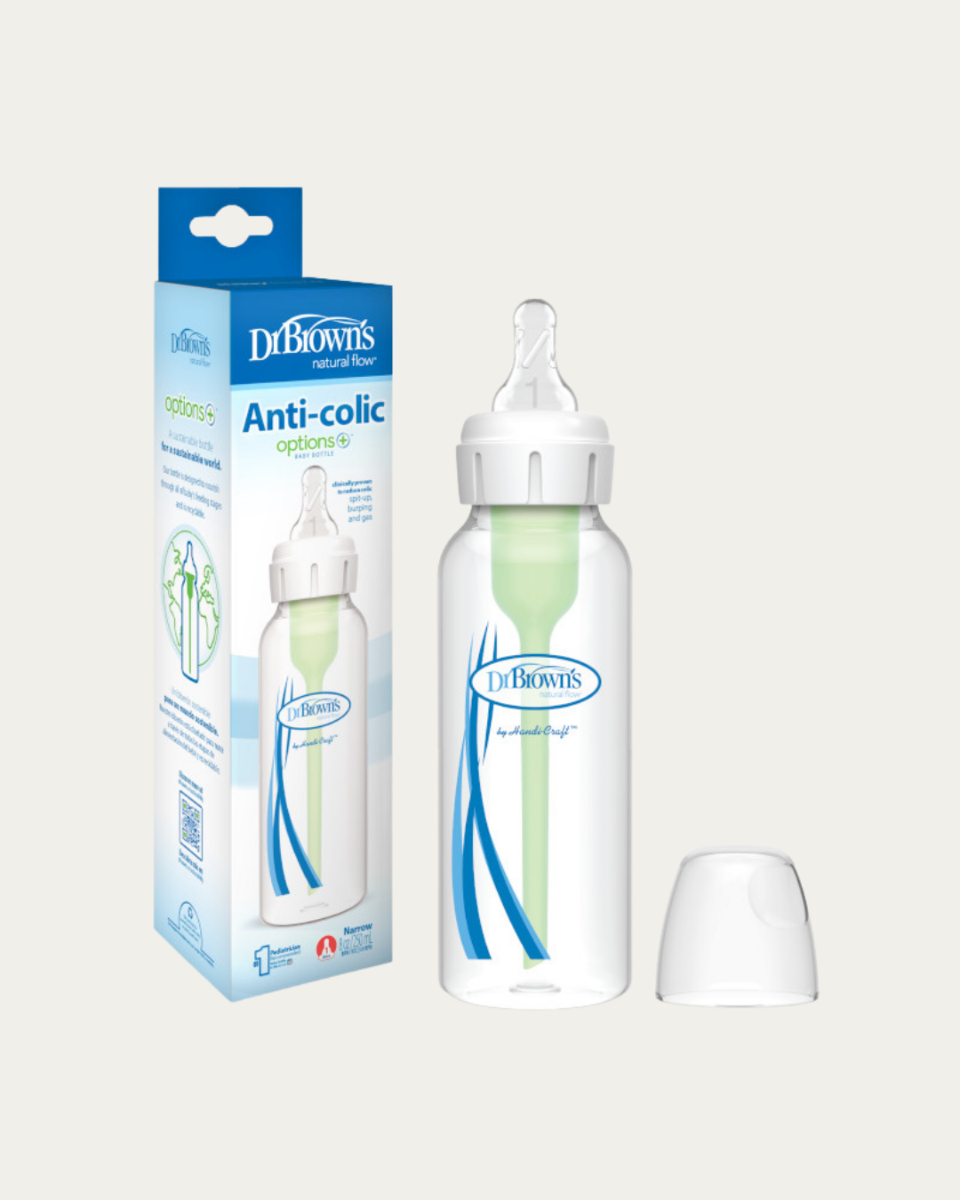 Plastična ozkovratna steklenička