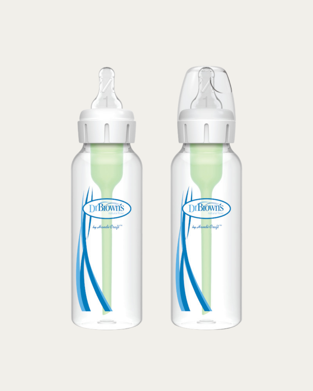 Plastična ozkovratna steklenička 250 ml, 2 kom