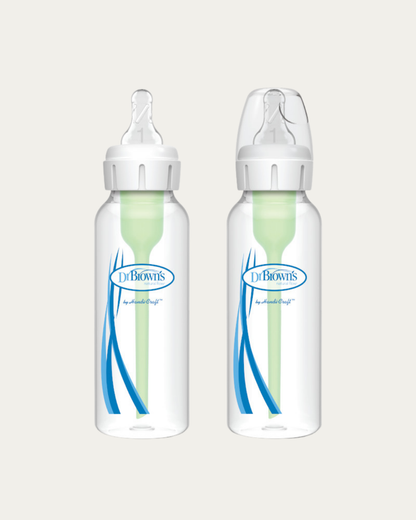 Plastična ozkovratna steklenička 250 ml, 2 kom