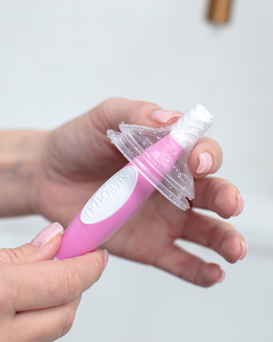 Darilni set plastični širokovratni, roza