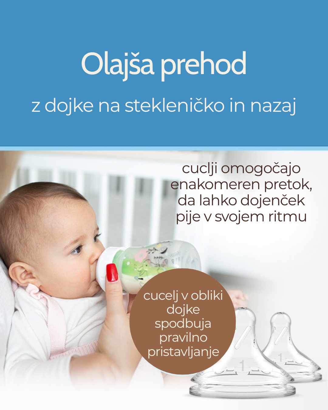 Plastična širokovratna steklenička, 2 kom