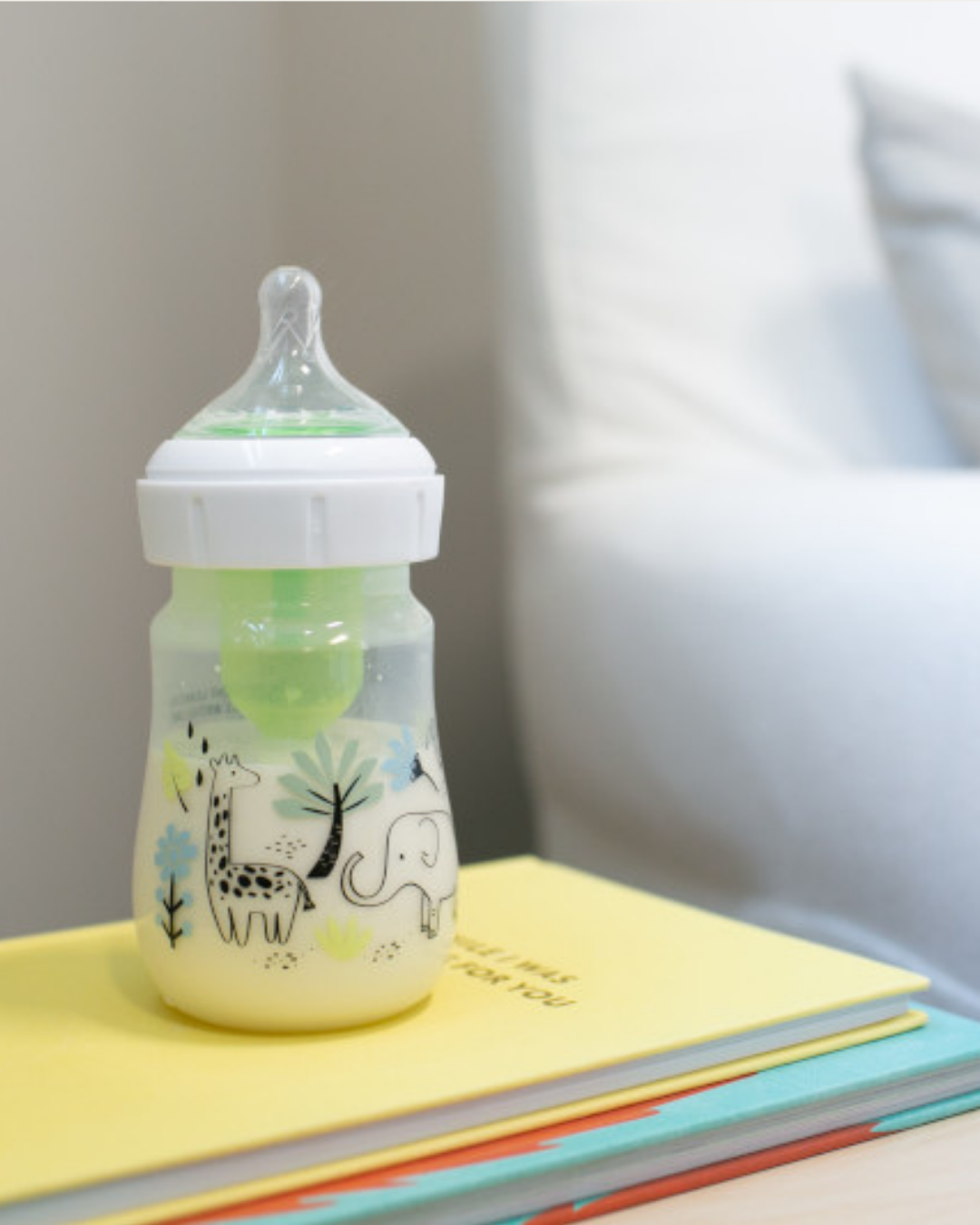 Plastična širokovratna MOTIV steklenička, 2 kom