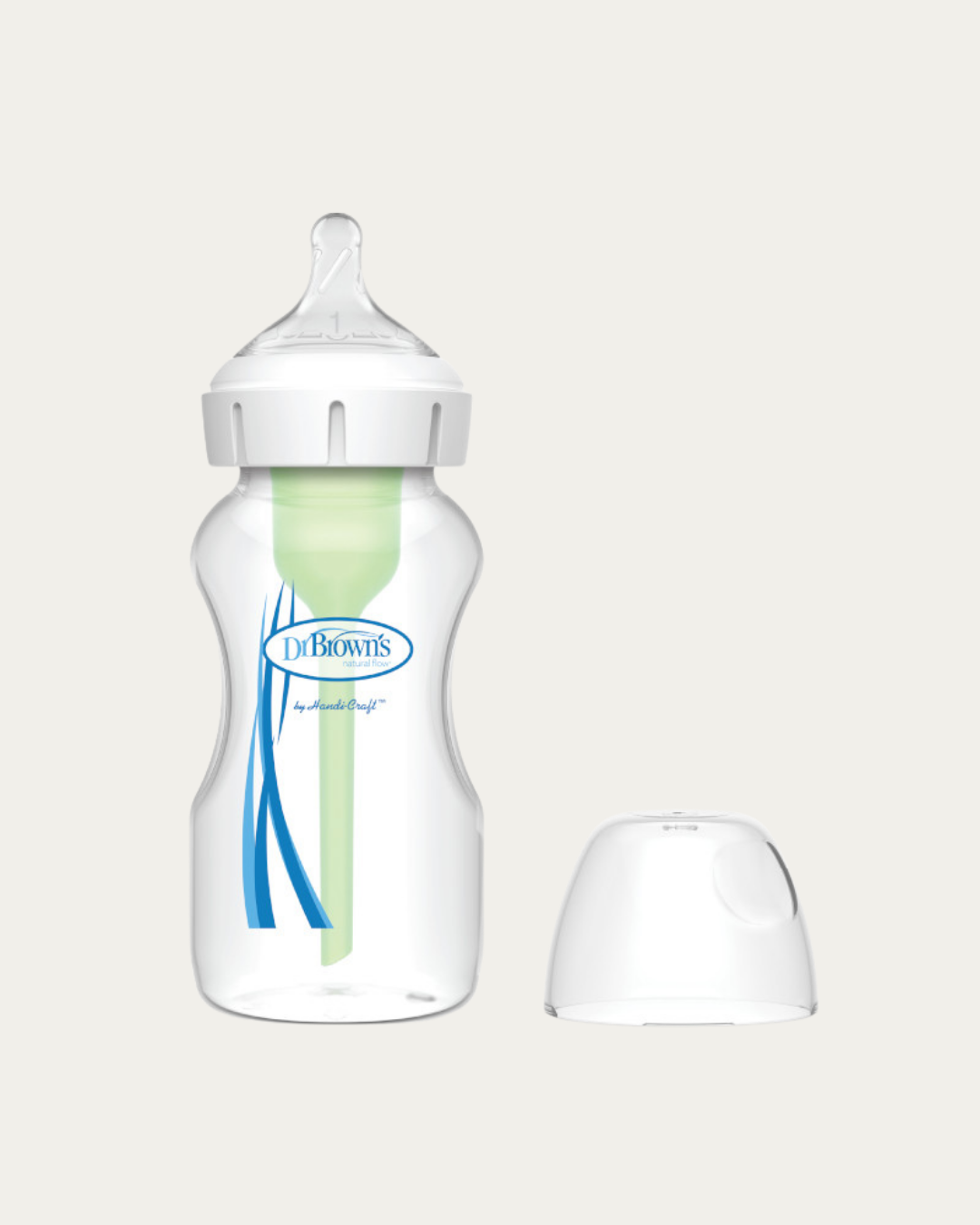 Plastična širokovratna steklenička