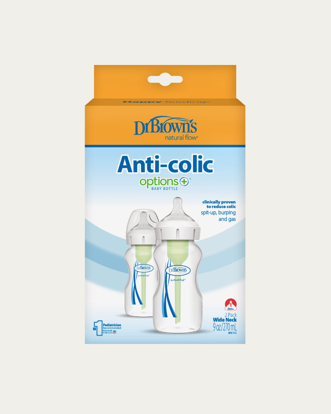 Plastična širokovratna steklenička, 2 kom