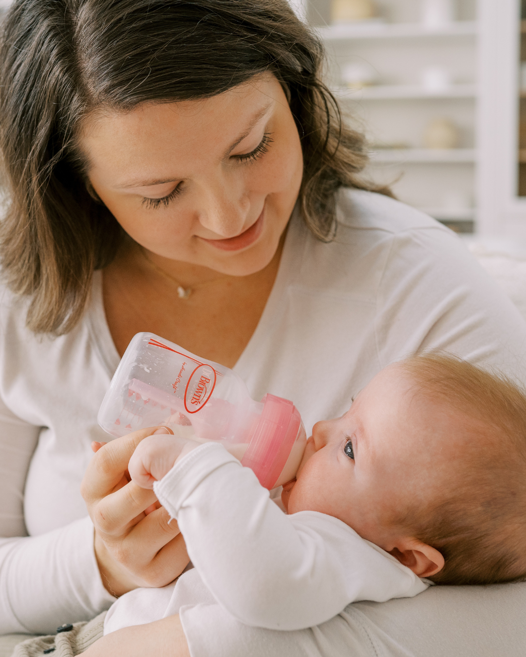 Plastična širokovratna ROZA steklenička 150 ml, 2 kom