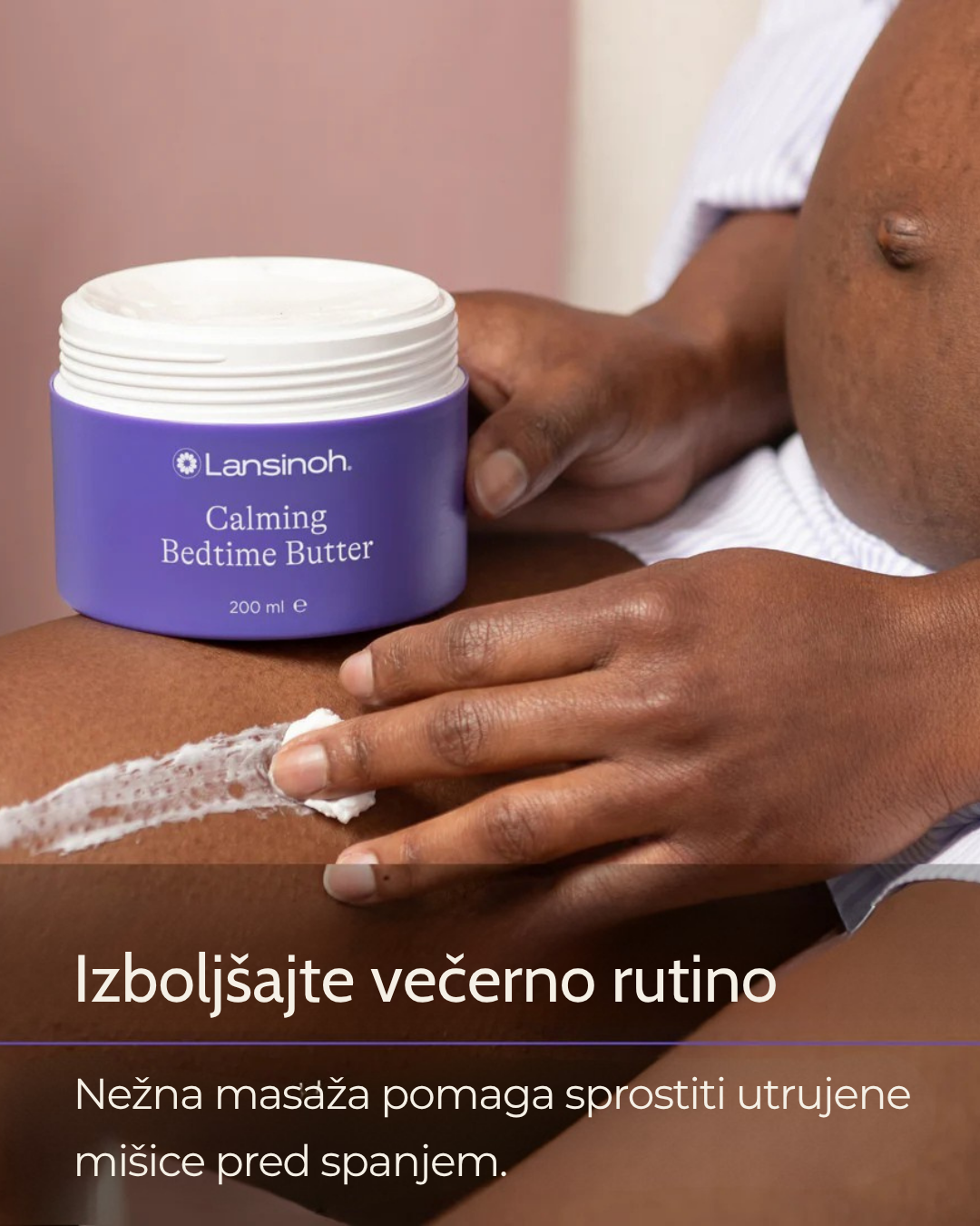 Pomirjujoče maslo z magnezijem za nosečnice