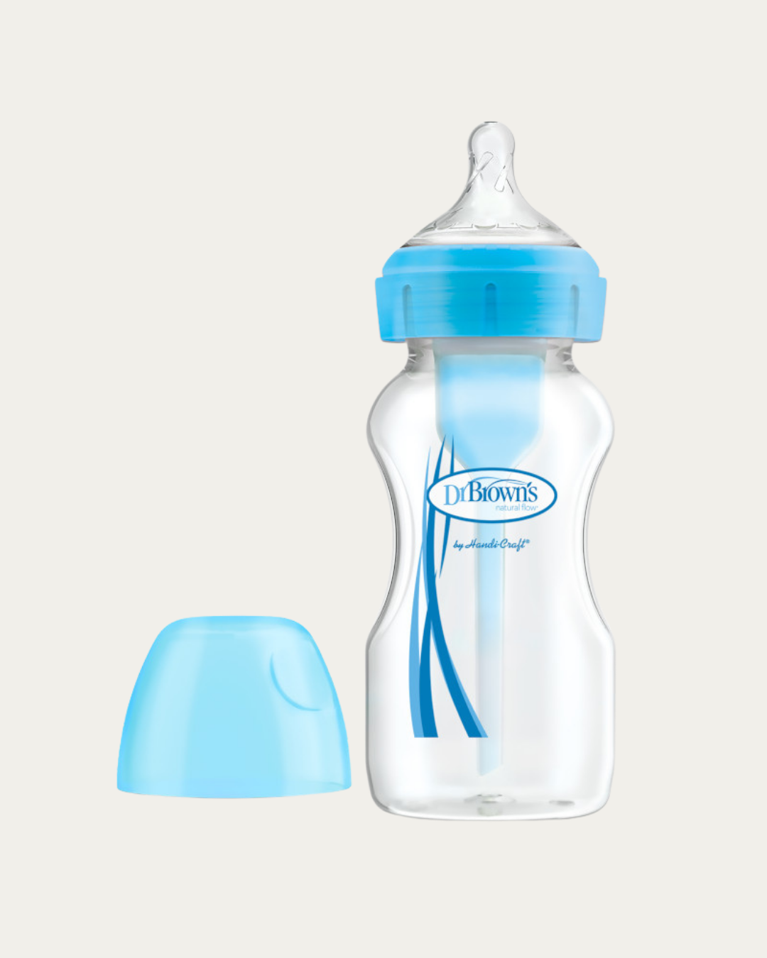 Plastična širokovratna steklenička 270 ml, barvna