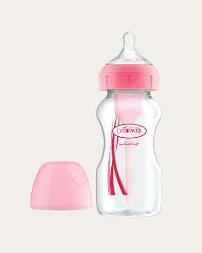 Plastična širokovratna steklenička 270 ml, barvna