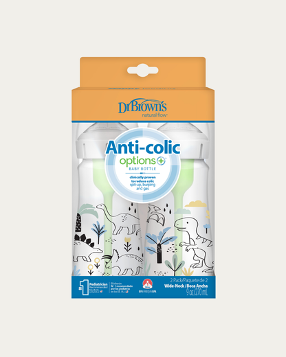 Plastična širokovratna MOTIV steklenička, 2 kom