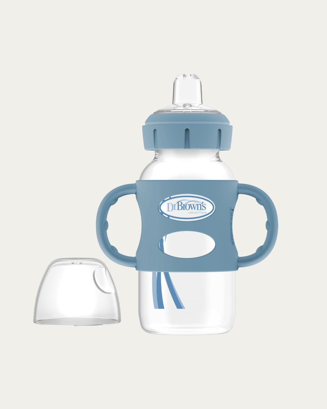 Plastična širokovratna steklenička Z ROČAJI