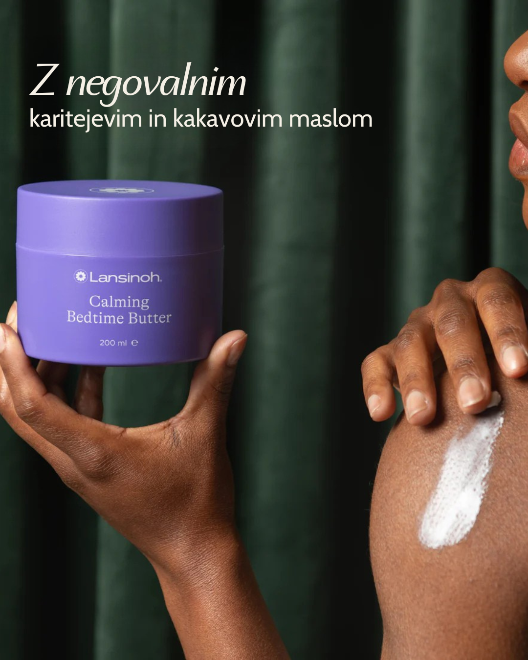 Pomirjujoče maslo z magnezijem za nosečnice