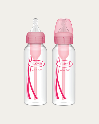 Plastična ozkovratna BARVNA steklenička 250 ml, 2 kom