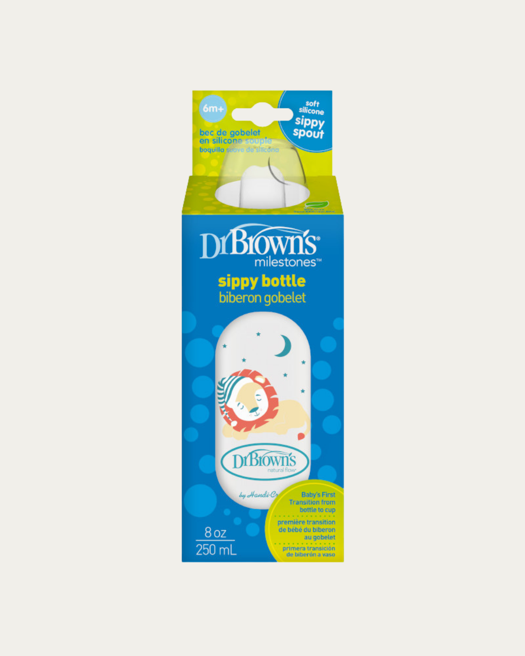 Plastična ozkovratna steklenička 250 ml Z USTNIKOM