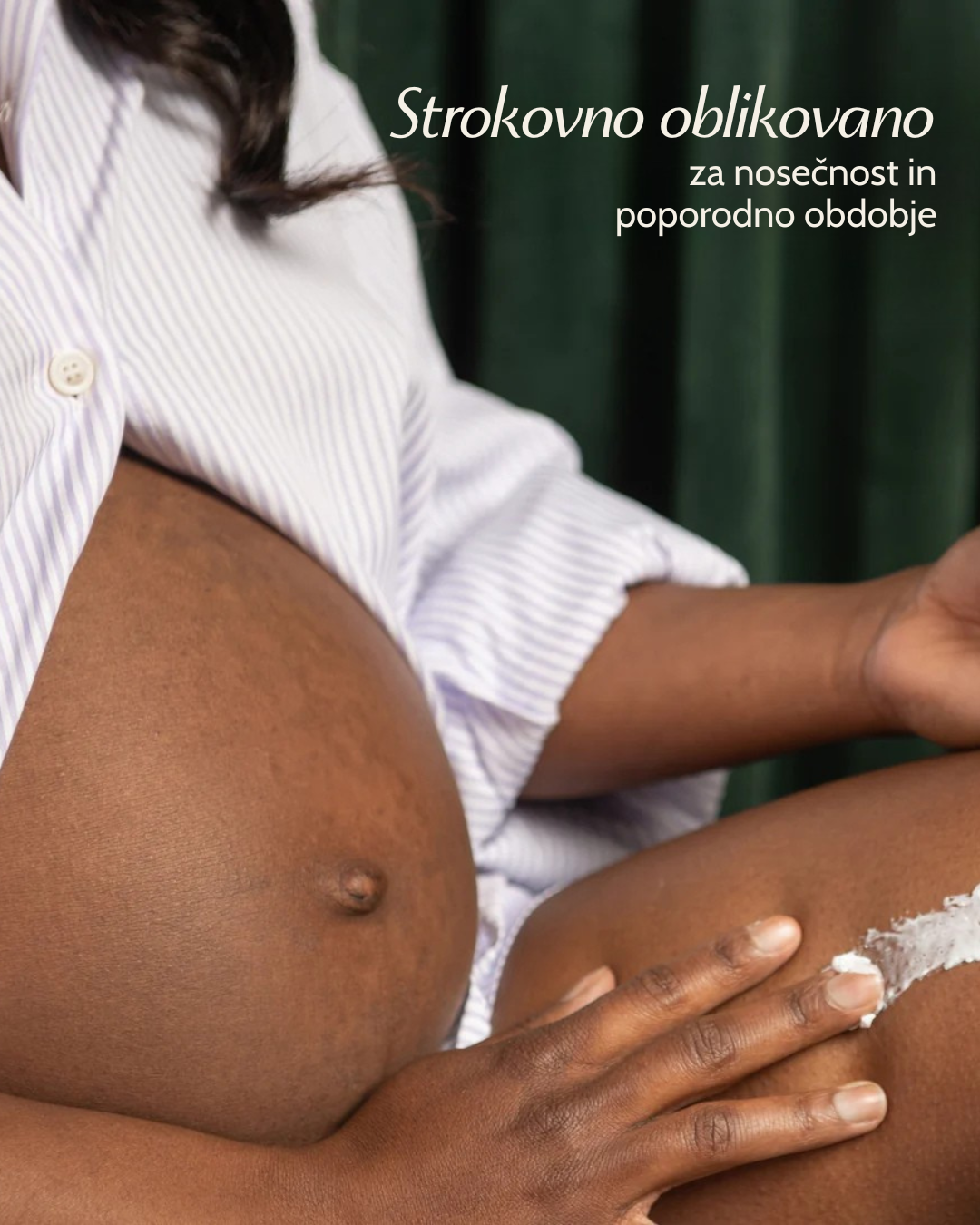 Pomirjujoče maslo z magnezijem za nosečnice