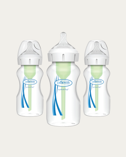 Plastična širokovratna steklenička 270 ml, 3 kom