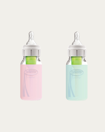 Zaščita za stekleno ozkovratno stekleničko 120 ml, več barv