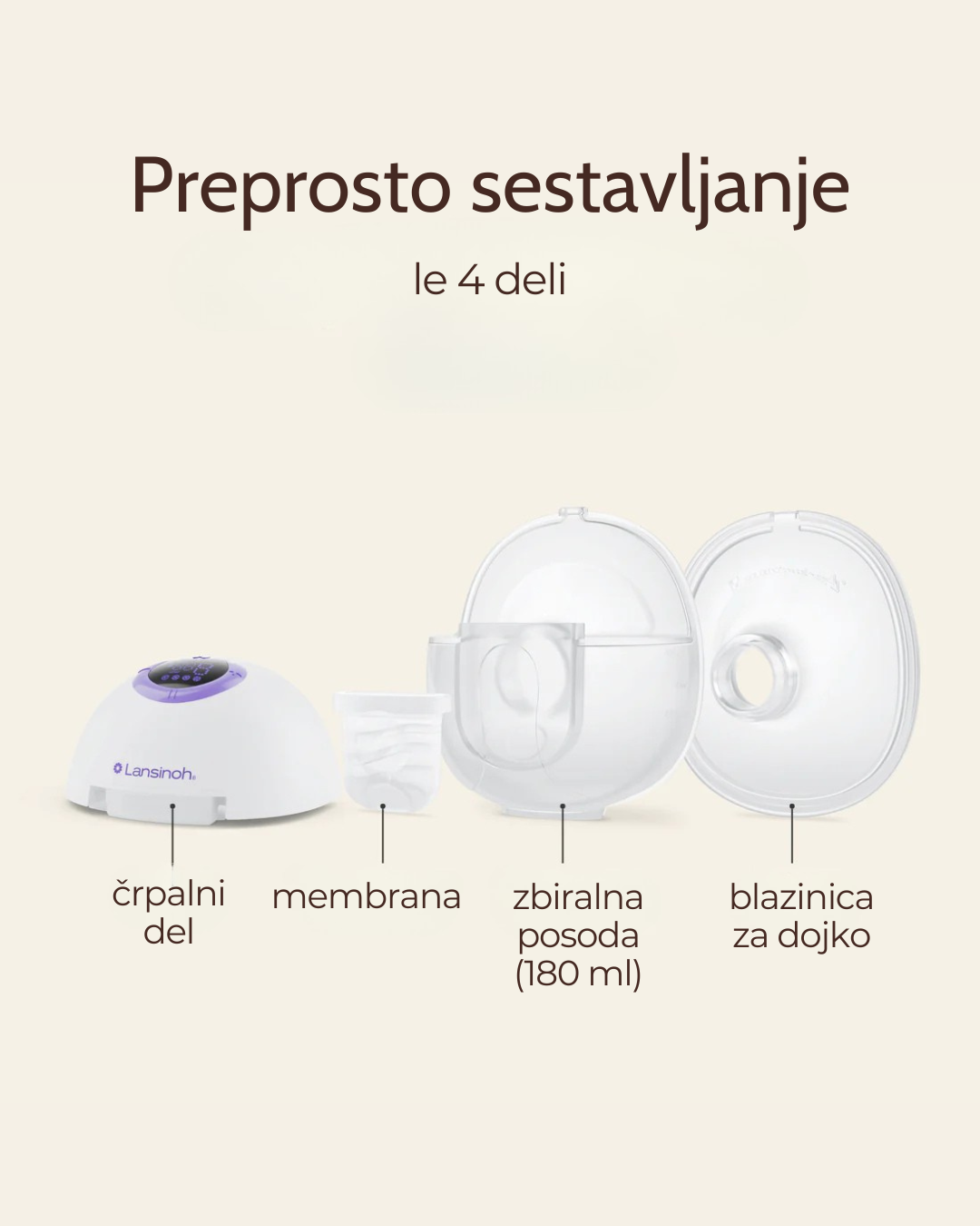 Nosljiva črpalka - več možnosti