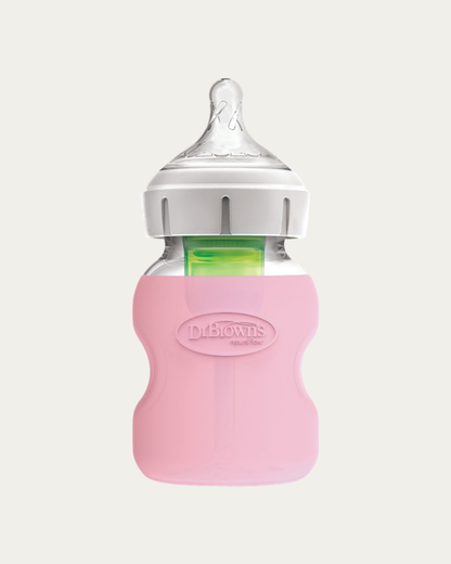 Zaščita za stekleno širokovratno stekleničko 150 ml, več barv