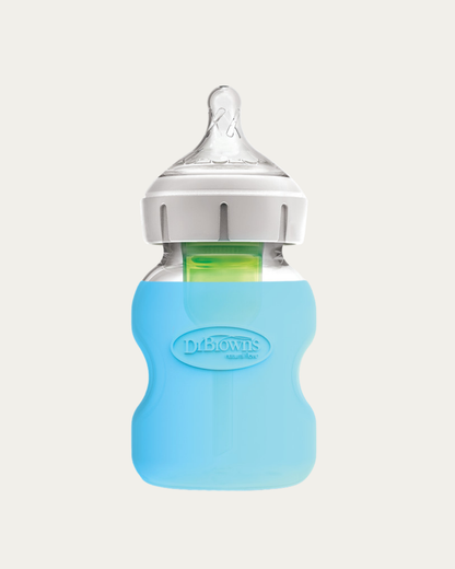 Zaščita za stekleno širokovratno stekleničko 150 ml, več barv