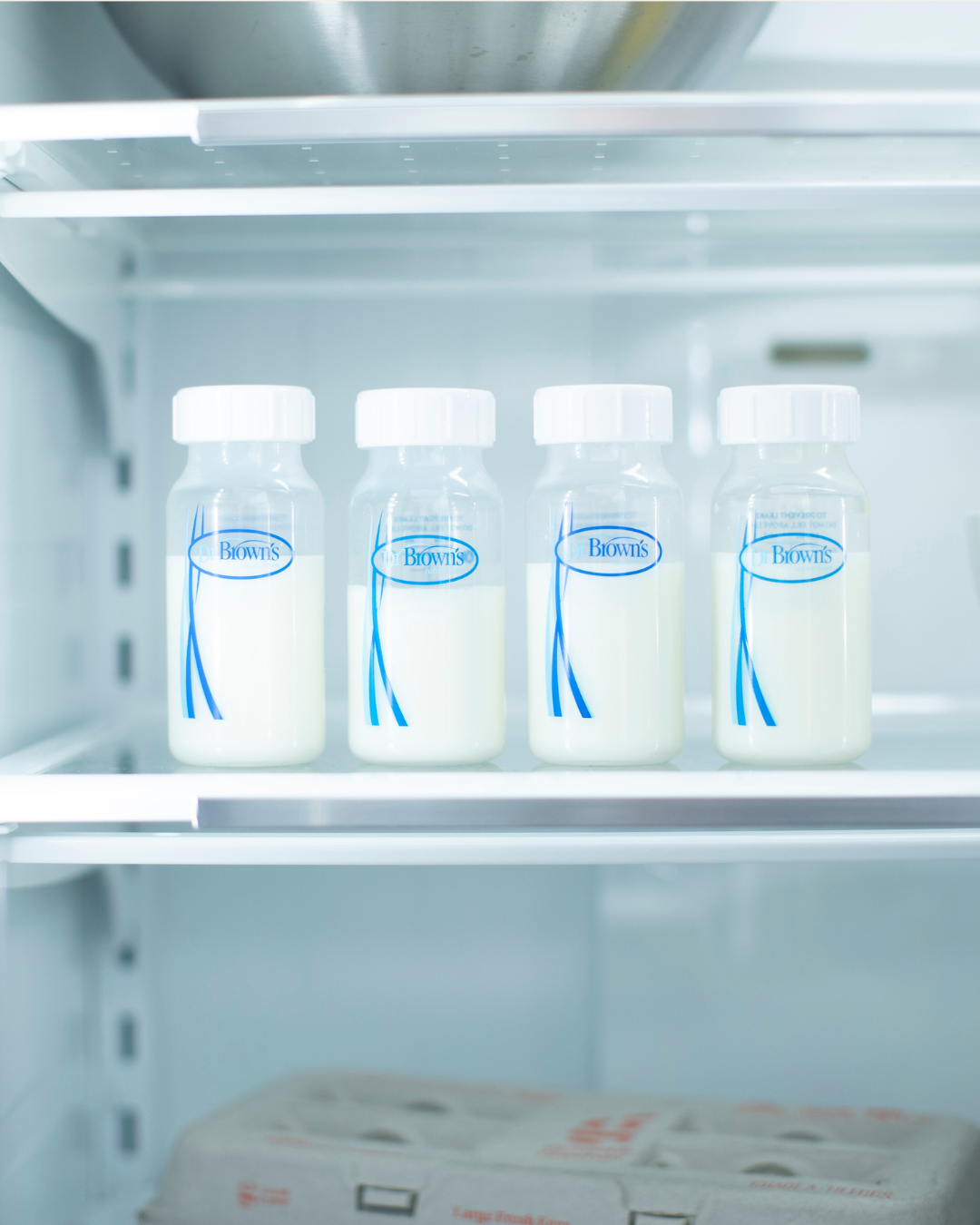 Stekleničke za shranjevanje mleka 120 ml, 4 kom