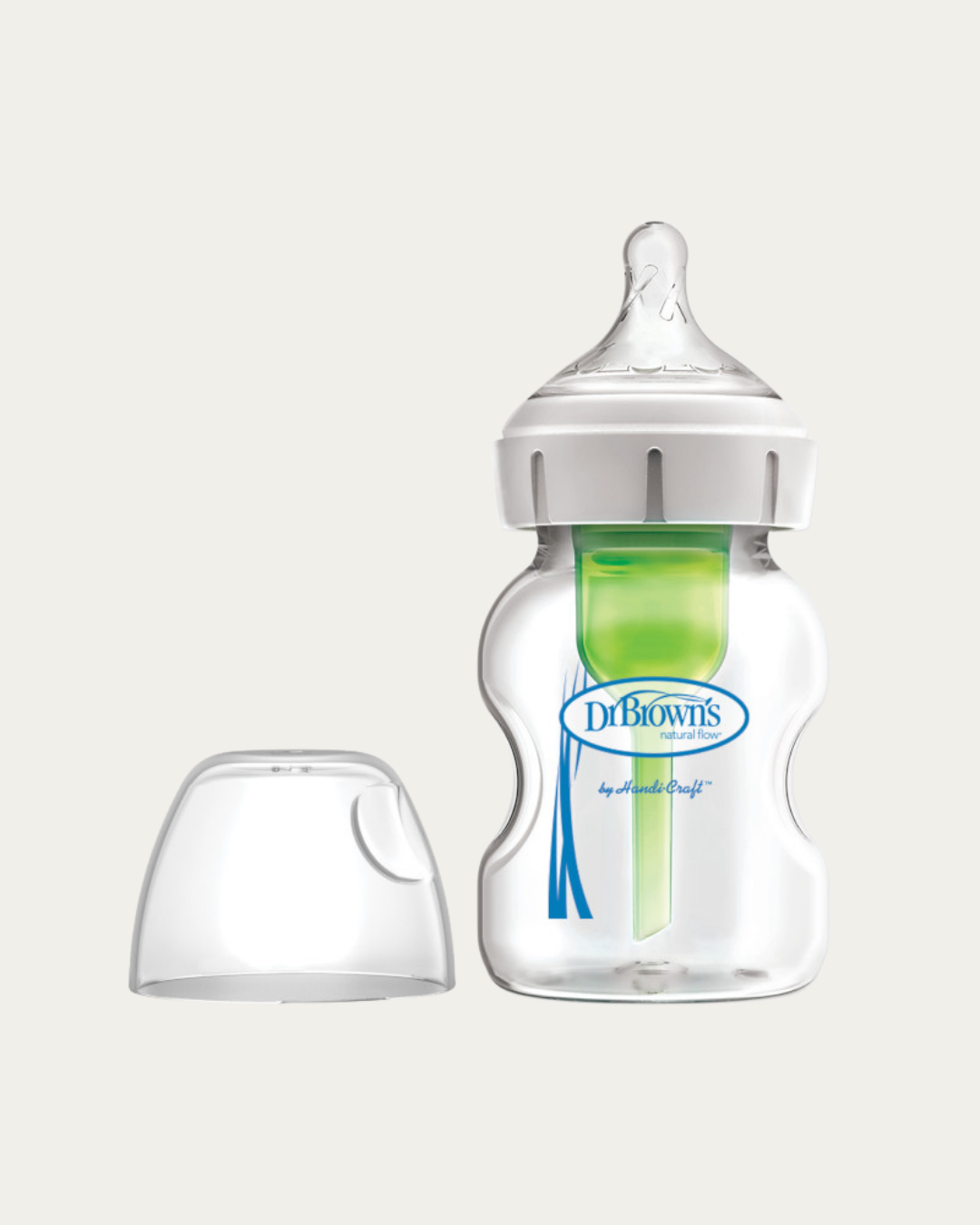 Steklena širokovratna steklenička