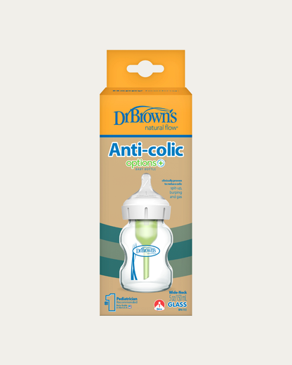 Steklena širokovratna steklenička