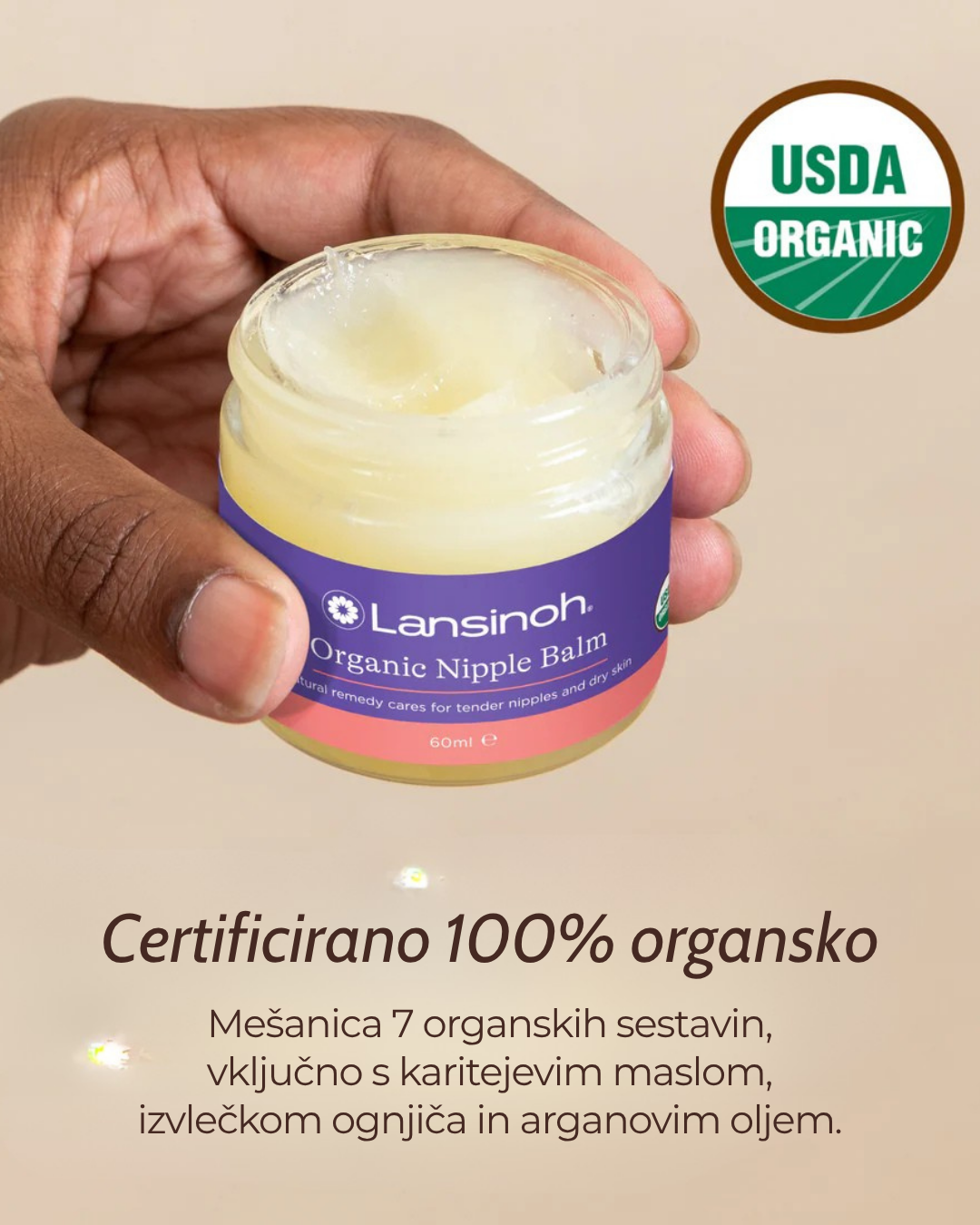 Organski balzam za bradavice