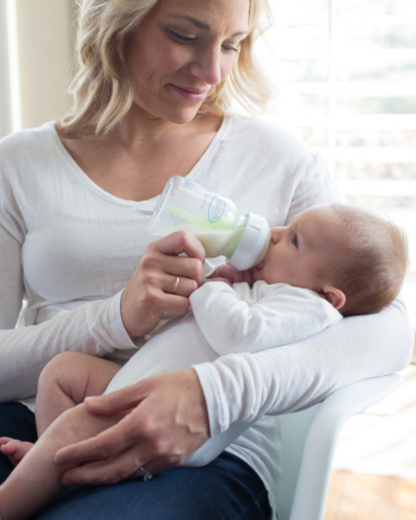 Steklena širokovratna steklenička, 2 kom