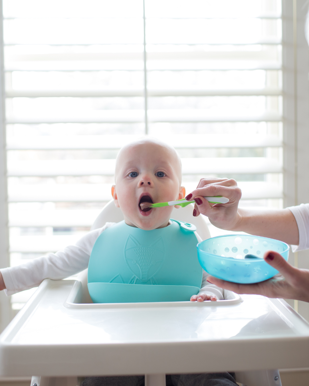Žlička za hranjenje z mehko konico