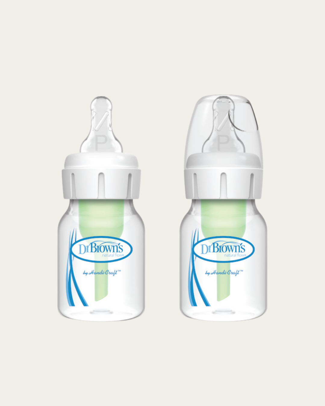 Plastična ozkovratna steklenička 60 ml, 2 kom (za nedonošenčke)