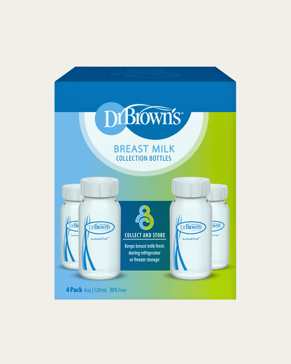 Stekleničke za shranjevanje mleka 120 ml, 4 kom