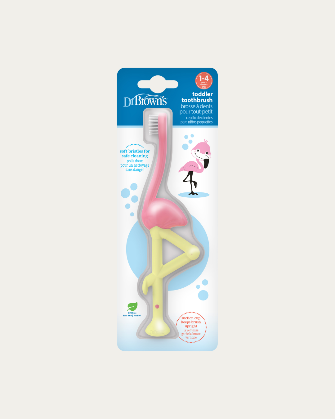 Zobna ščetka za malčke Flamingo