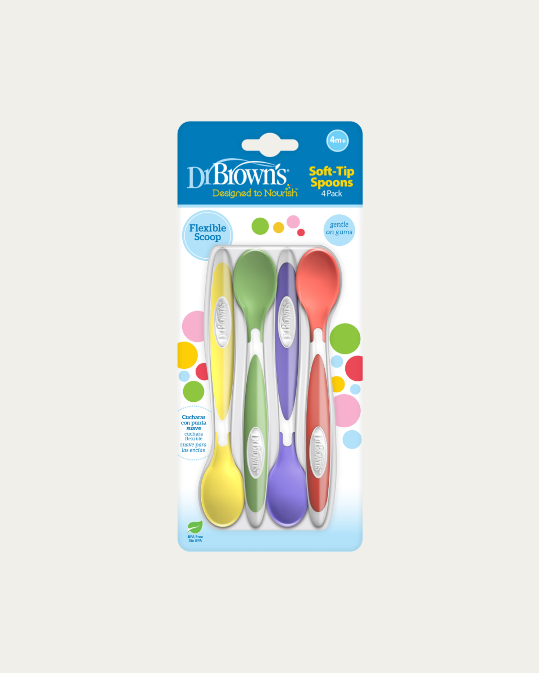 Žlička za hranjenje z mehko konico