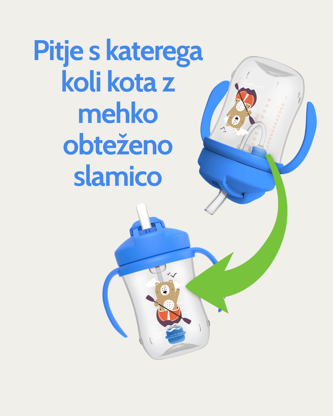 Prvi lonček s slamico 270 ml