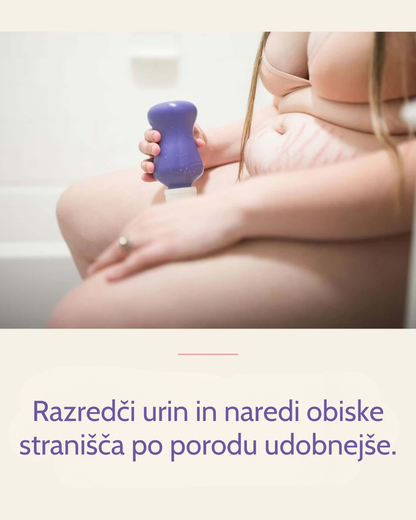 Peri steklenička za spiranje po porodu