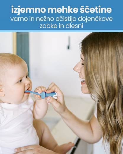 Zobna ščetka moder slon